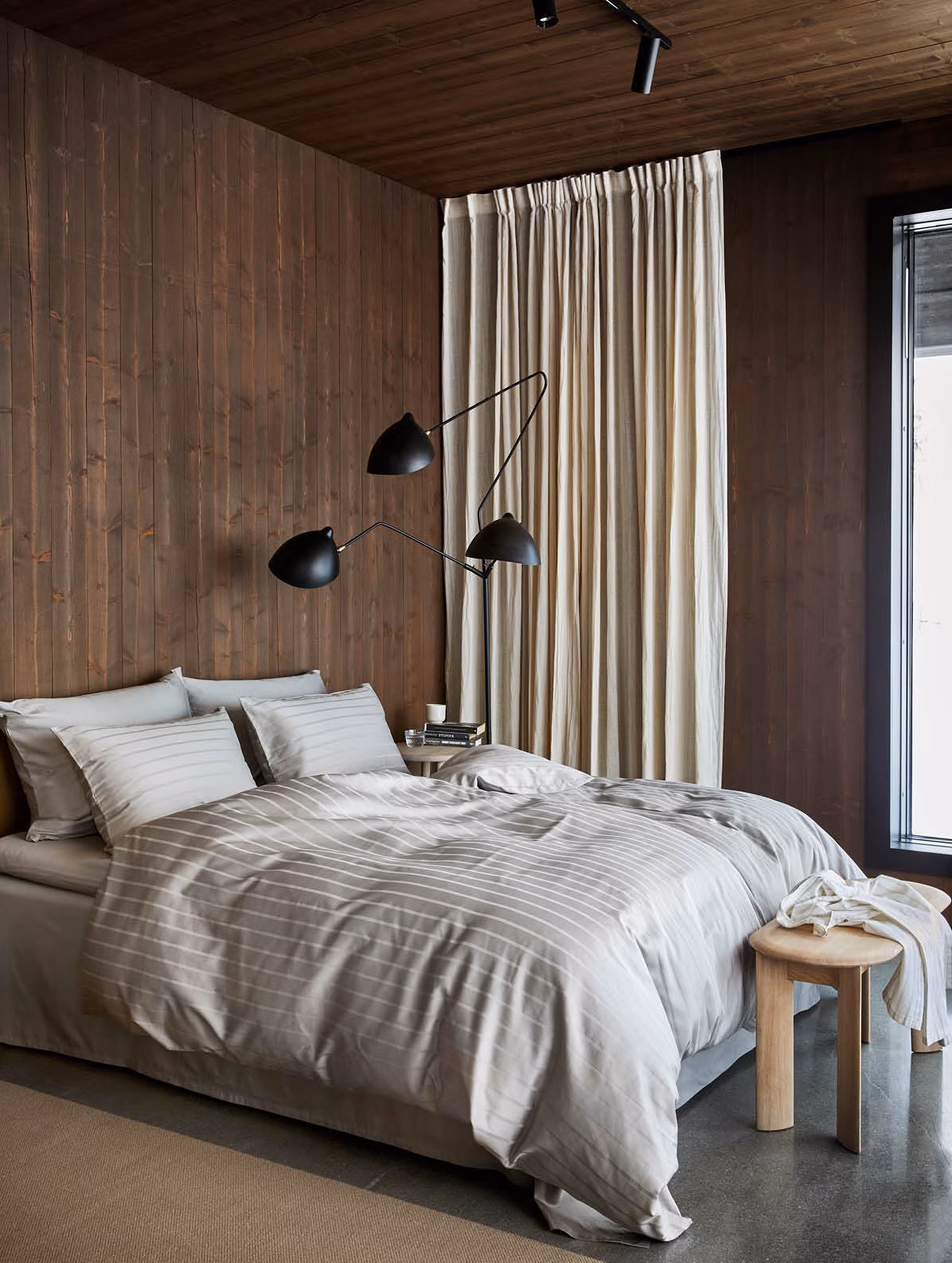 Milano påslakanset dämpad grå