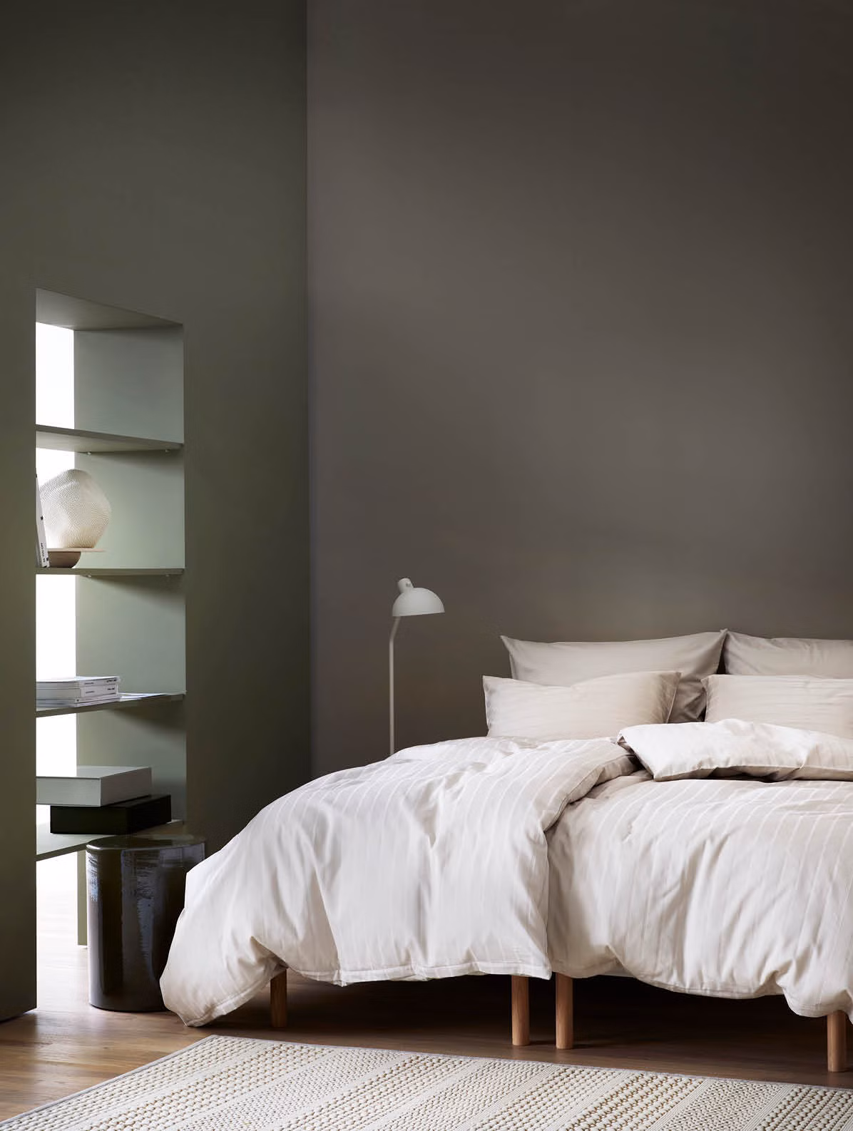 Milano påslakanset lys beige