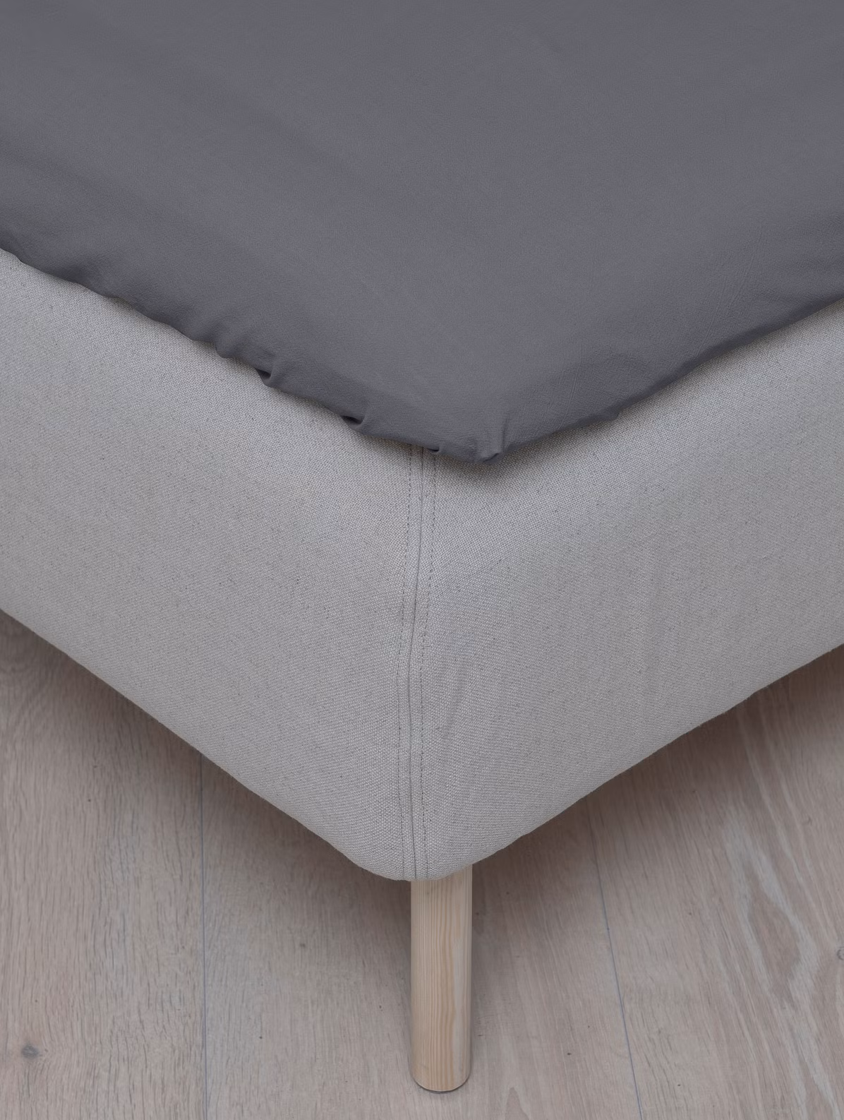 Splittlakan jersey mörk grå