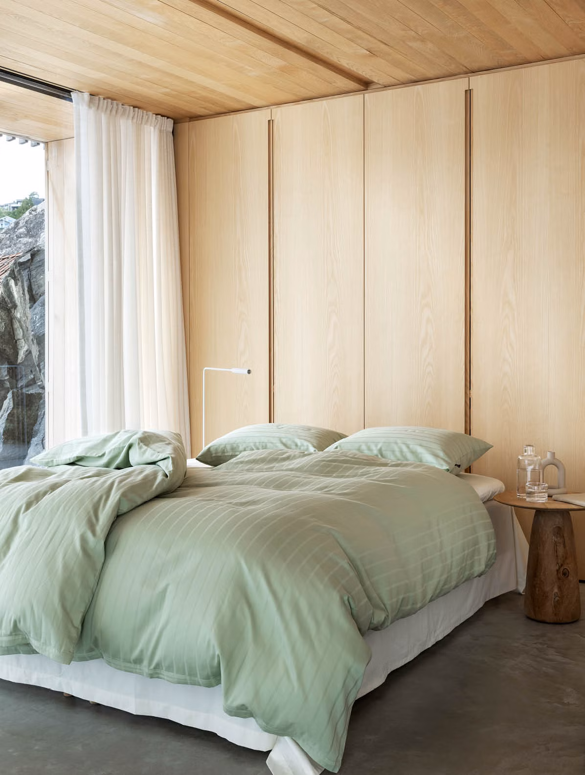 Milano påslakanset lys grön