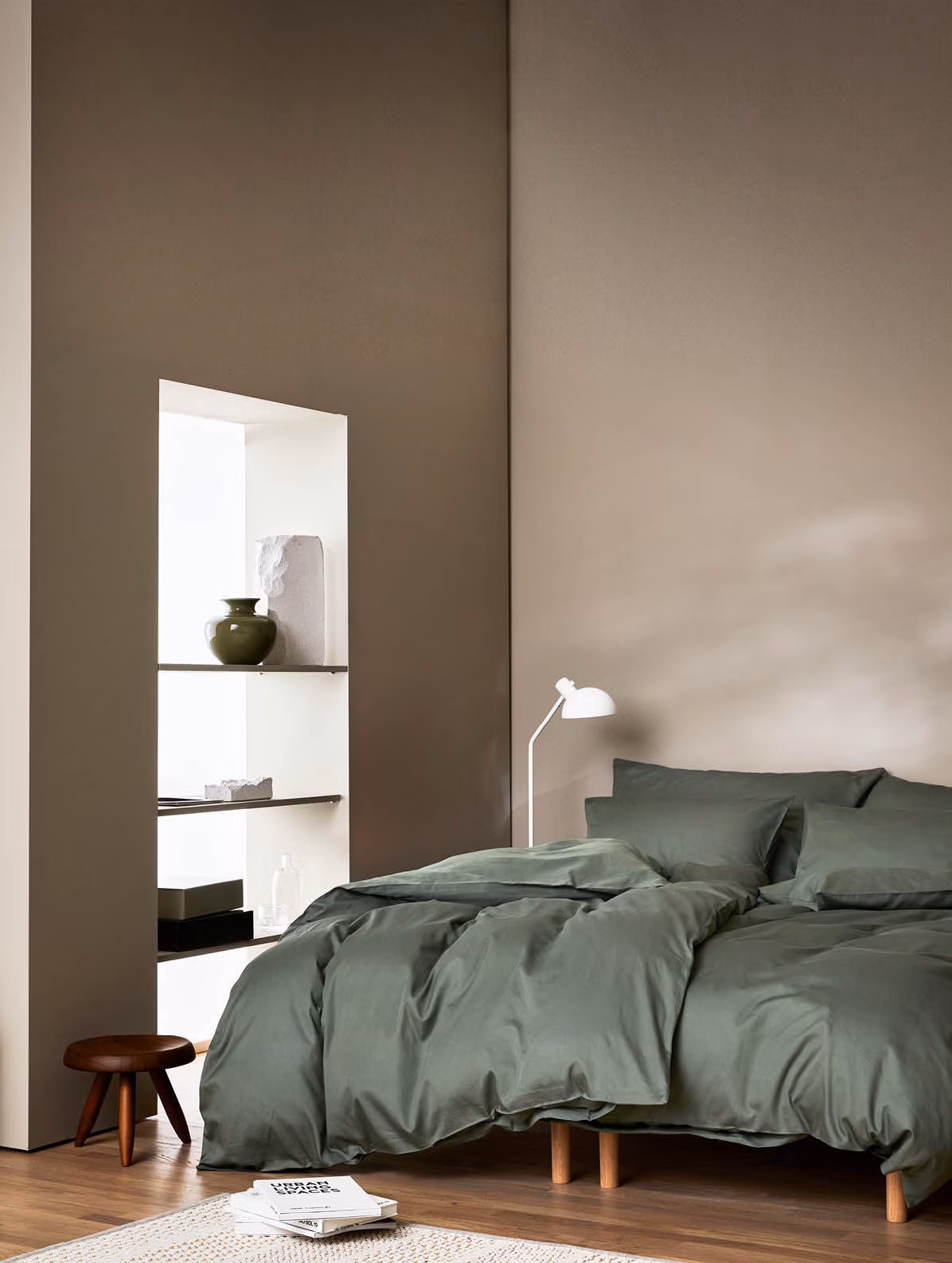 Harmoni hotellörngott dämpad grön