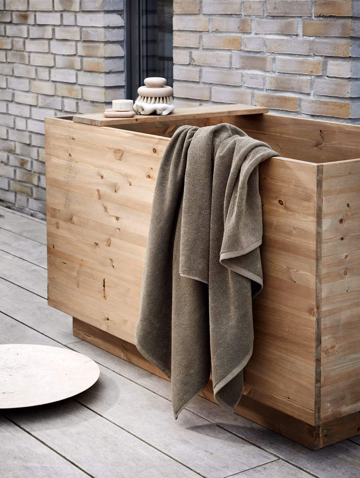 Everyday handduk dus oliven