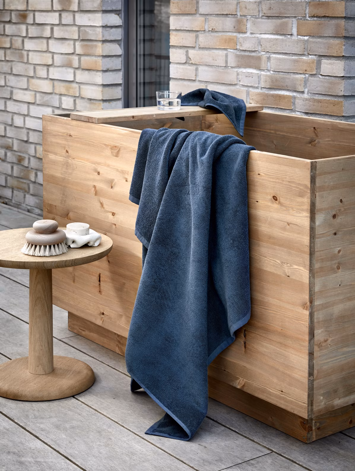 Everyday handduk blå